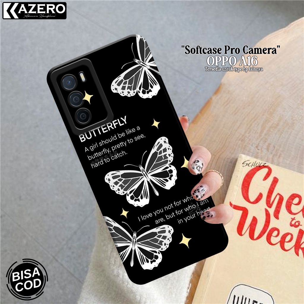 Softcase Hp OPPO A16 Terbaru Fashion Case Aesthetic Case OPPO A16 Silikon Pro Camera Casing OPPO A16