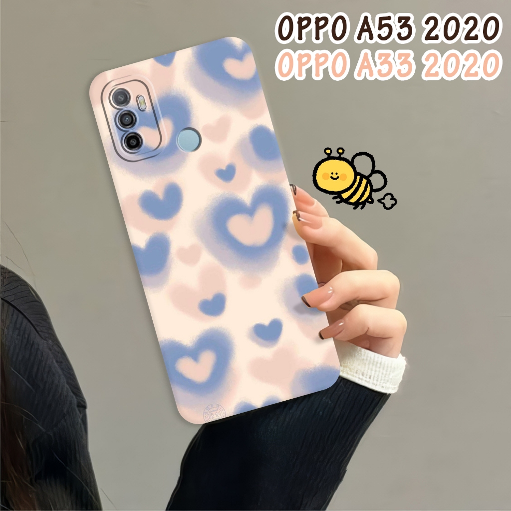 Softcase OPPO A53 / A33 2020 Case Motif Kartun Silikon Softcase Pro Kamera