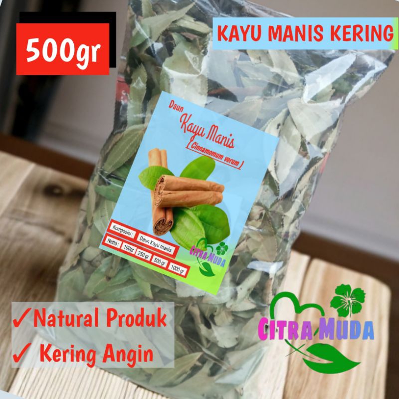 

Daun kayu manis Kering 500gram