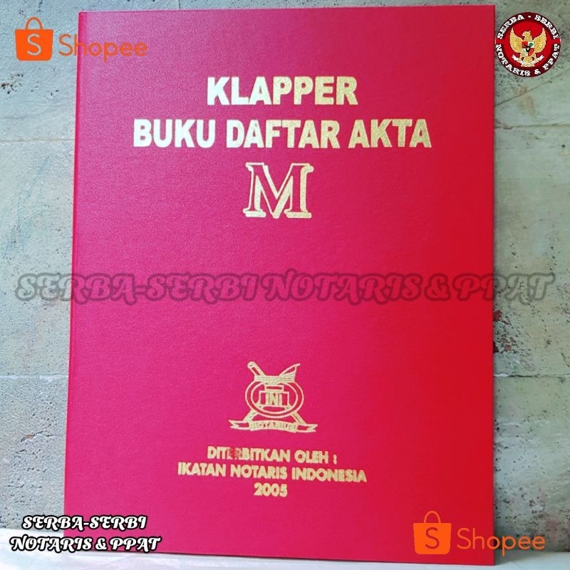 

Buku klapper daftar akta abjad huruf M