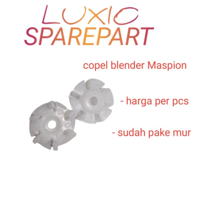 Upper blender Maspion copel blender Maspion gear blender Maspion gigi blender