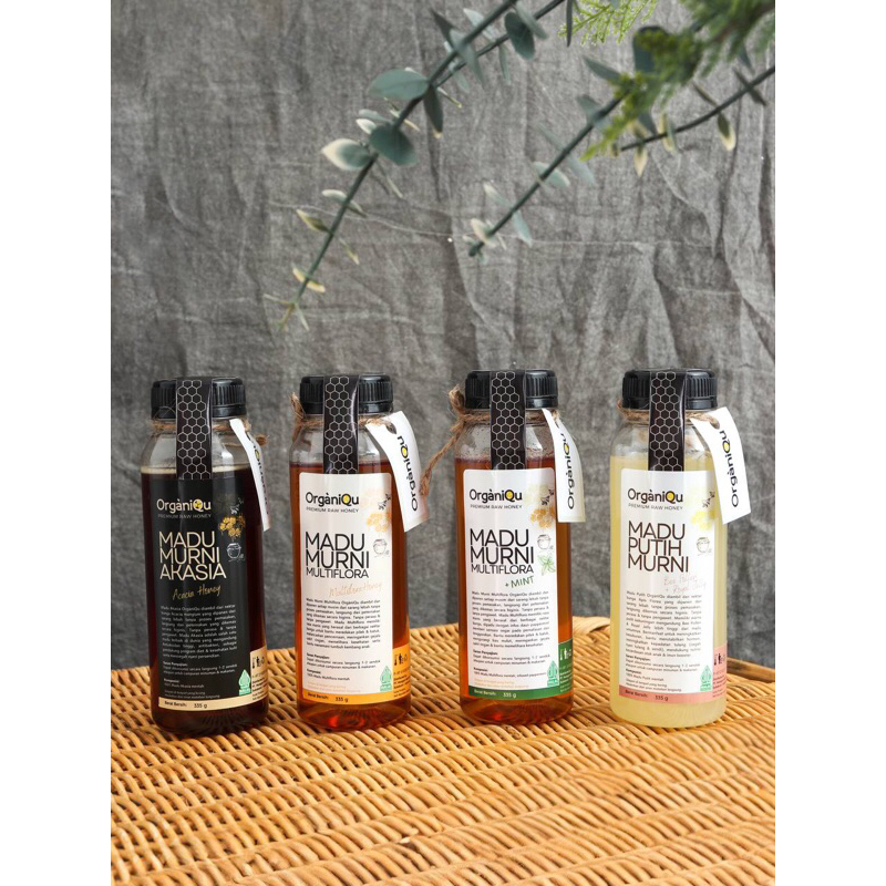 

[ORGANIQU] PREMIUM RAW HONEY, MADU MURNI 335gr