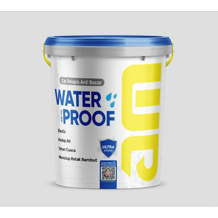 AM 110 CAT PELAPIS ANTI BOCOR // CAT WATERPROOF AM 110 kemasan 1 kg