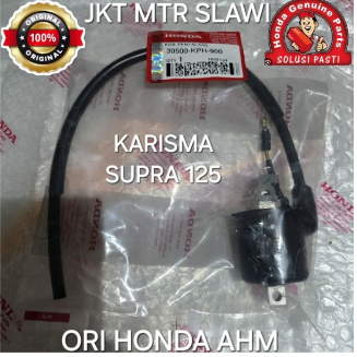Koil comp ign koil honda supra x 125 karbu karisma kode part 30500 KPH 900 ori ahm