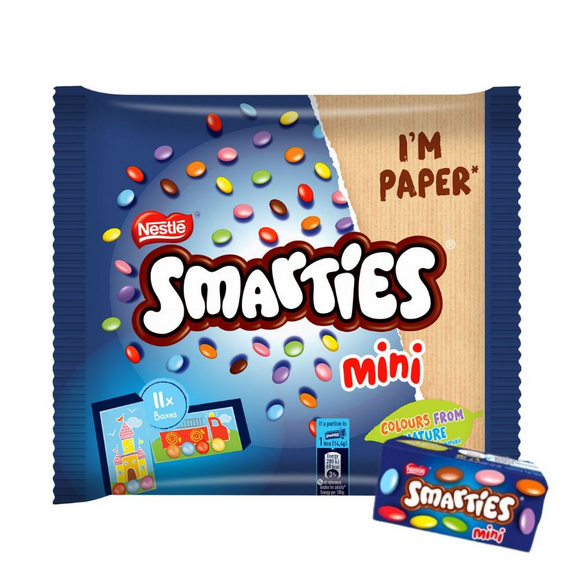 

Nestle Smarties Milk Chocolate 11 Mini Box