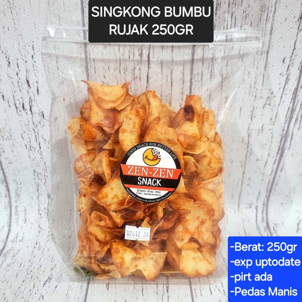 

KERIPIK SINGKONG BUMBU RUJAK 250GR