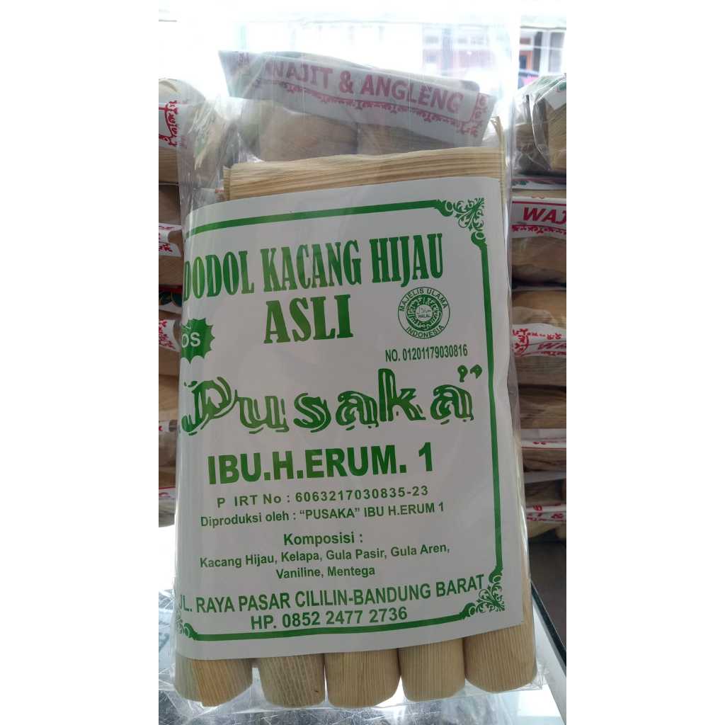 

Dodol Kacang hijau asli