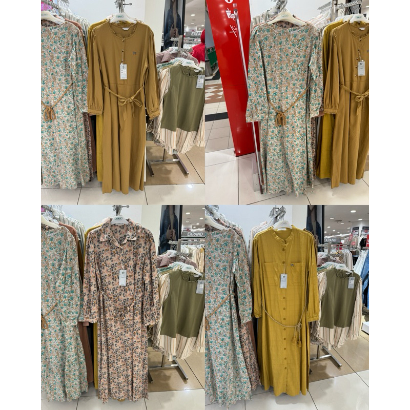 EXPAND - SALE Dress Gamis Wanita (S-XXL)