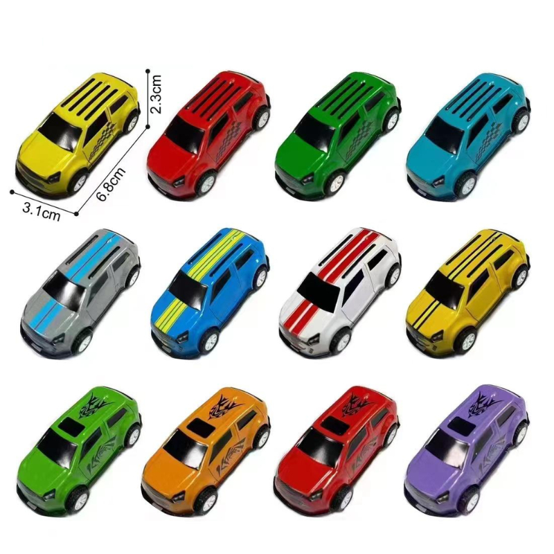 

HJ 20Pcs Mobil Mini Mainan Anak PullBack Mix Collorfull Racing Car Metal Mini Cars Kids Toys