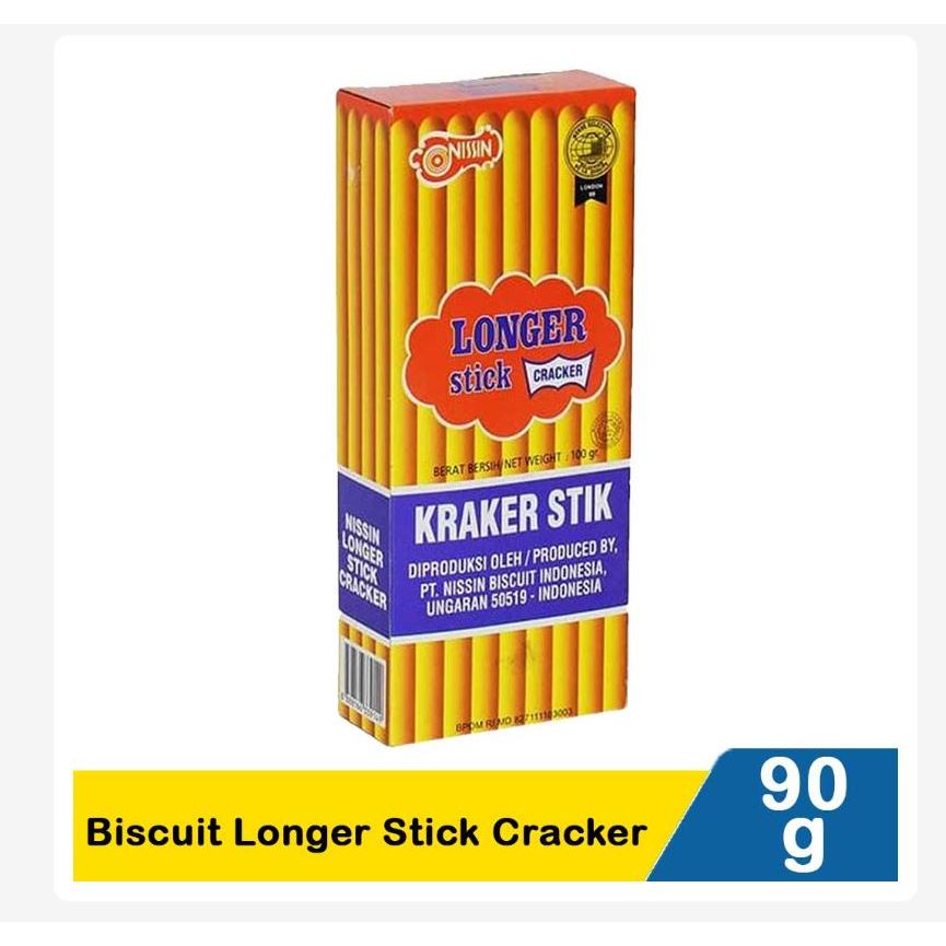 

Nissin Longer Stick Cracker Biscuit 90 gr