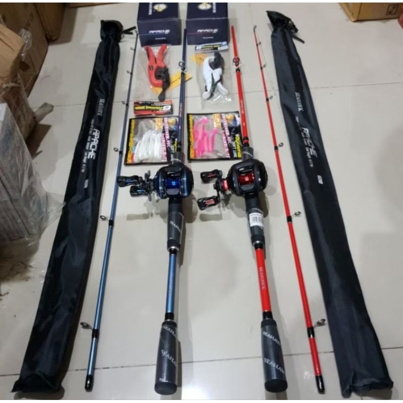 Set joran casting seahawk apache 180cm 17lb