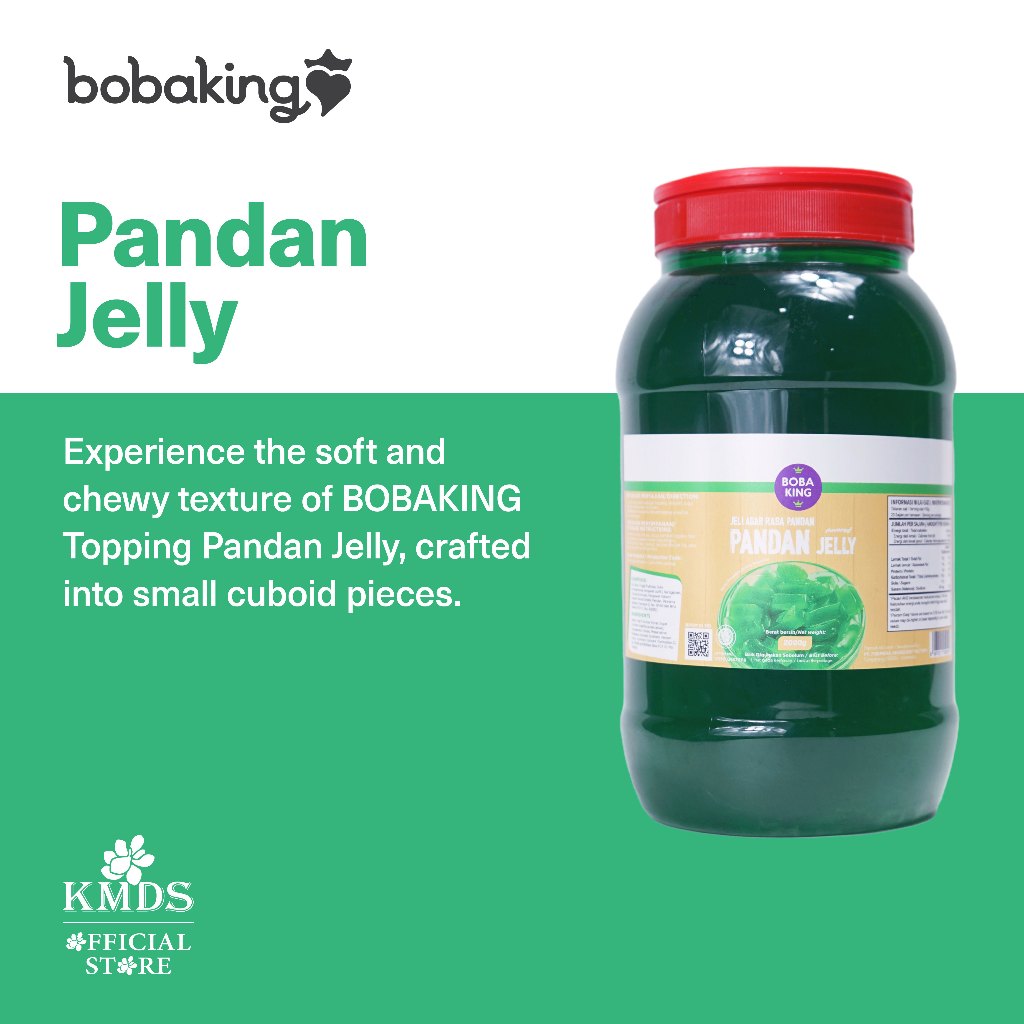 

BOBAKING PANDAN JELLY 2KG