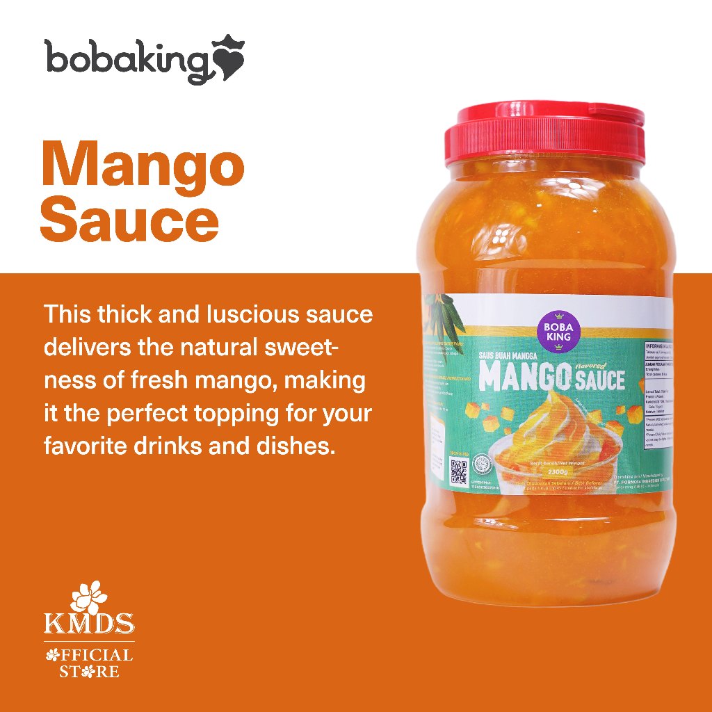 

BOBAKING MANGO SAUCE 2,3KG