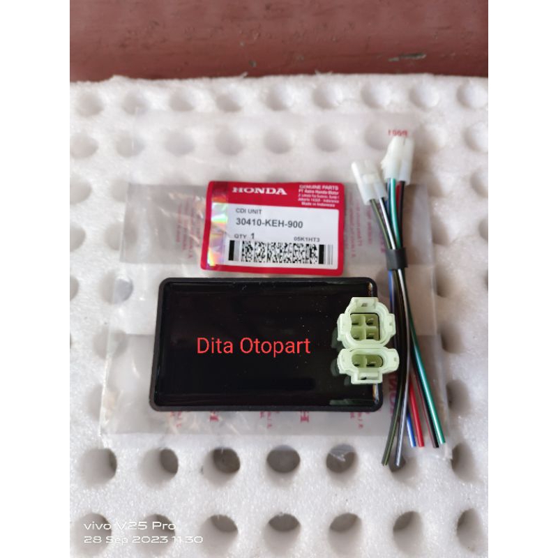 CDI UNIT KEH + SOKET CDI HONDA GL PRO NEOTEK MEGAPRO LAMA MEGAPRO PRIMUS