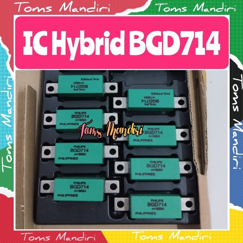 SPONTAN IC Hybrid BGD714 Node Boster Amplifier