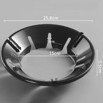 COVER KOMPOR ANTI ANGIN • TATAKAN COVER KOMPOR ANTI ANGIN KAKI 6/4 • ANTI SLIP / LICIN dan HEMAT GAS