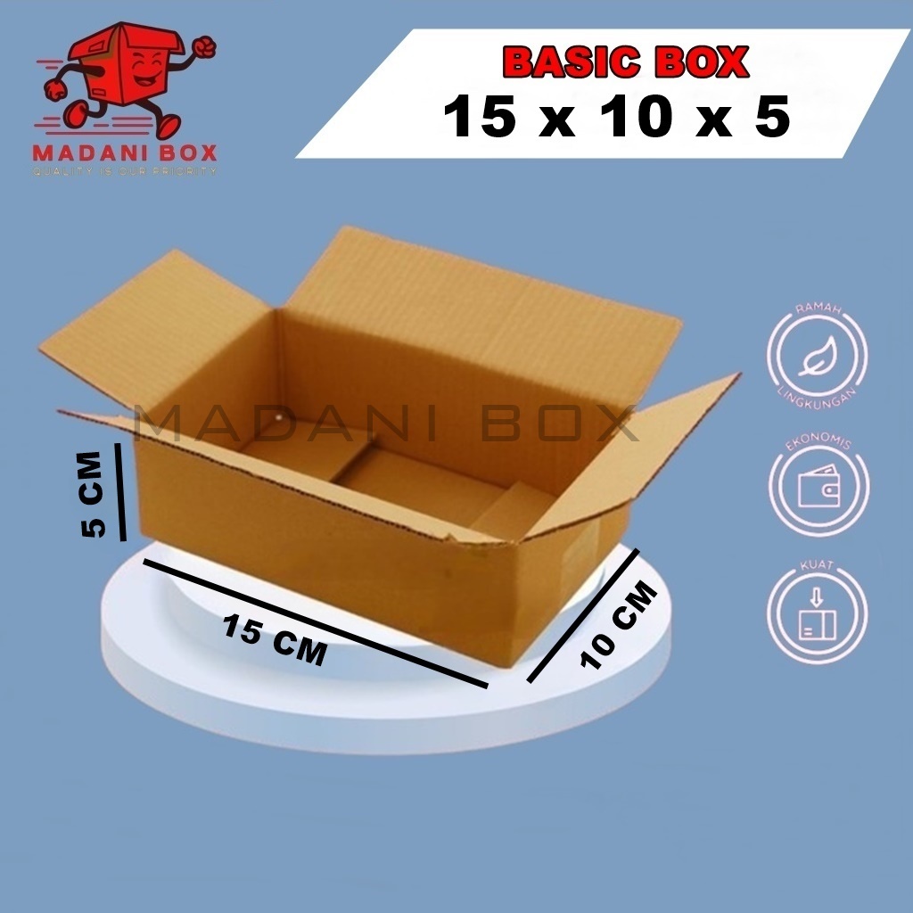 

Kardus Packing 15x10x5 - Karton Box Dus Packaging Kecil Murah