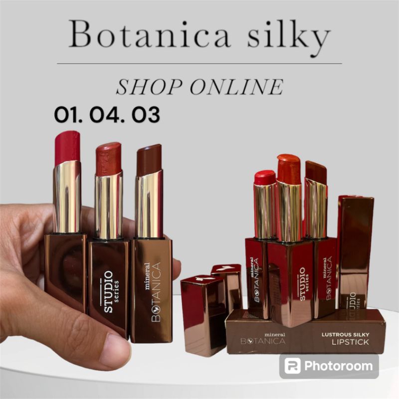 Lipstik Botanica Silky