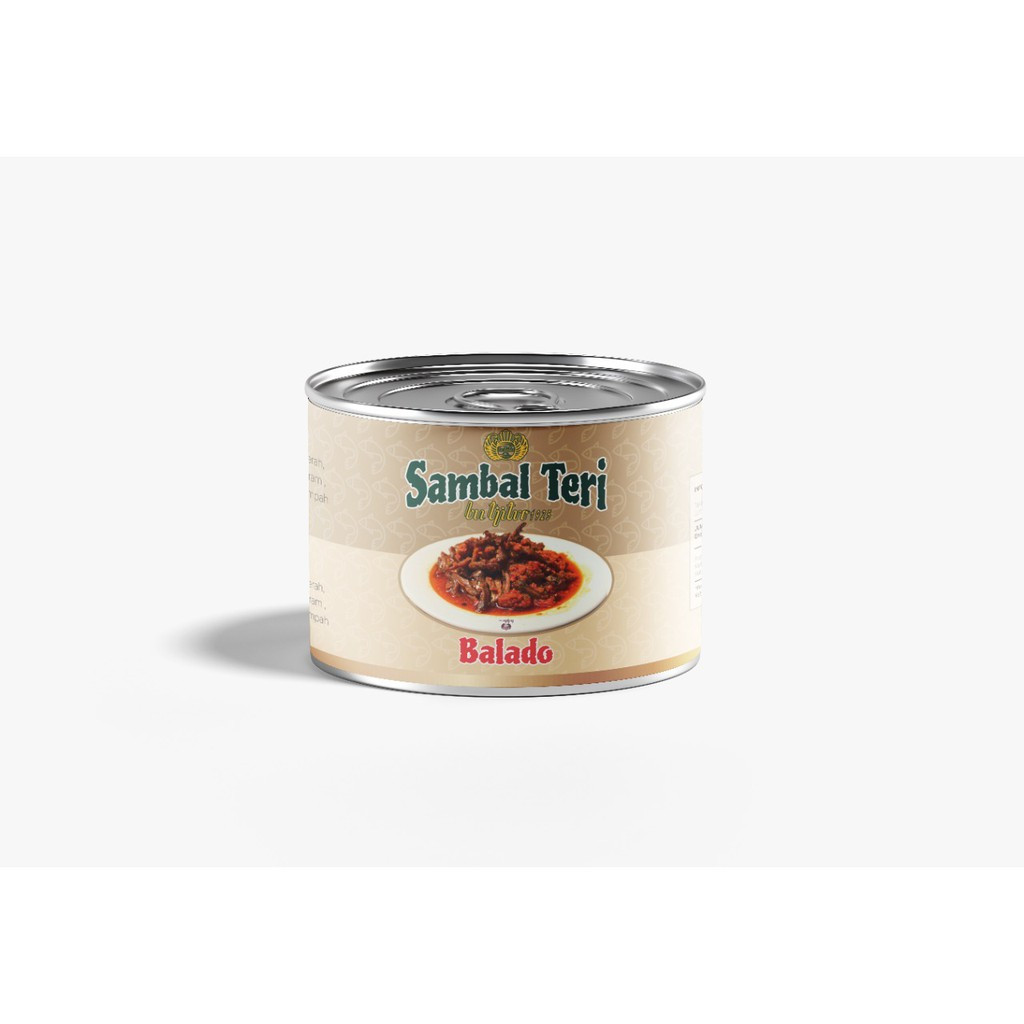 

SAMBAL TERI/SAMBAL TERI BALADO/ SAMBAL KALENG/ SAMBAL TERI SIAP MAKAN