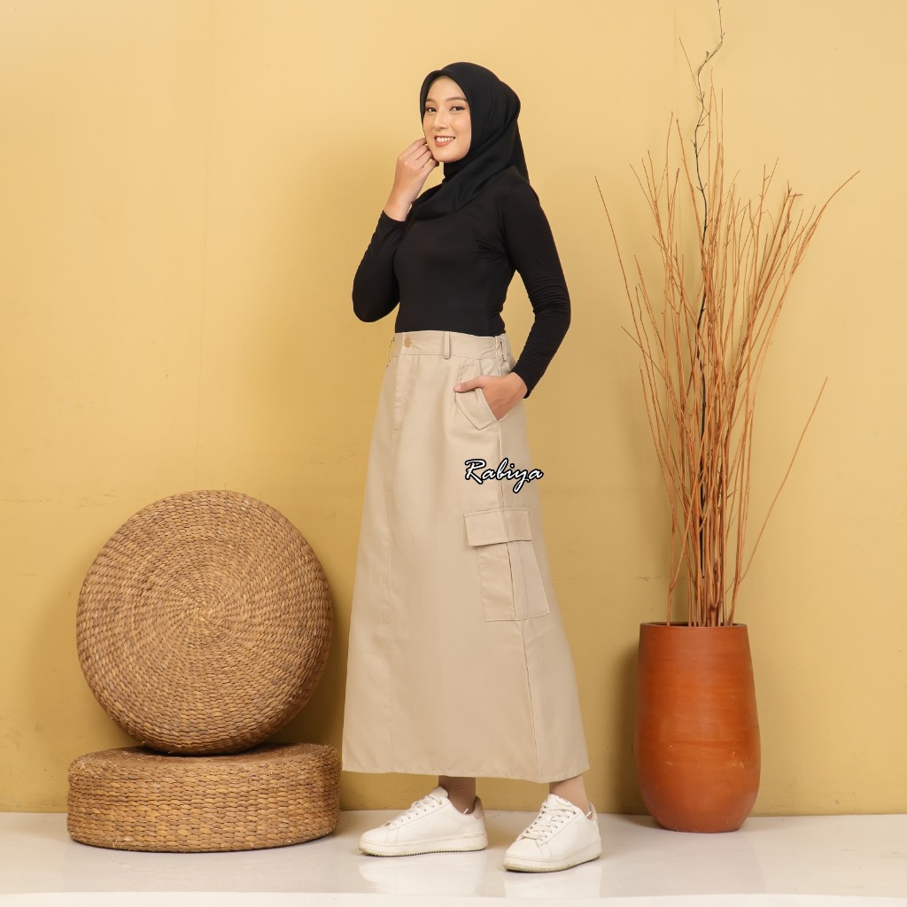 Celana Cargo Wanita JAPAN DRILL Premium Jumbo CARGO PANTS WANITA