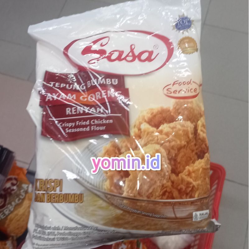 

Sasa Tepung Bumbu Ayam Goreng Renyah 900gr
