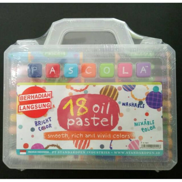 

NEW PROMO Crayon 18 warna Pascola