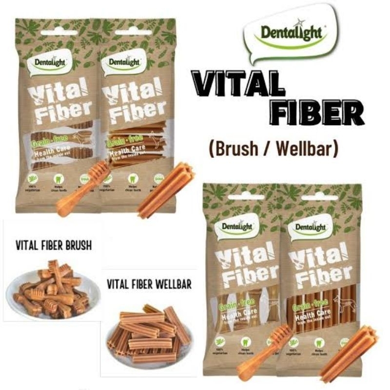 SNACK ANJING - DENTALIGHT VITAL FIBER GRAIN FREE
