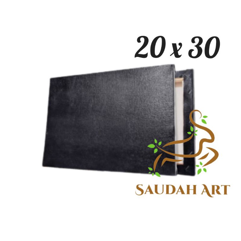 

TERLARISSS Kanvas Canvas lukis Hitam 2x3 cm