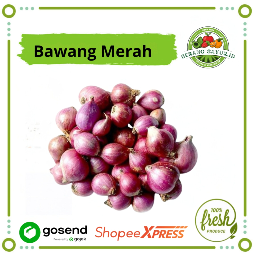 

[INSTAN SERANG] BAWANG MERAH 250 GR