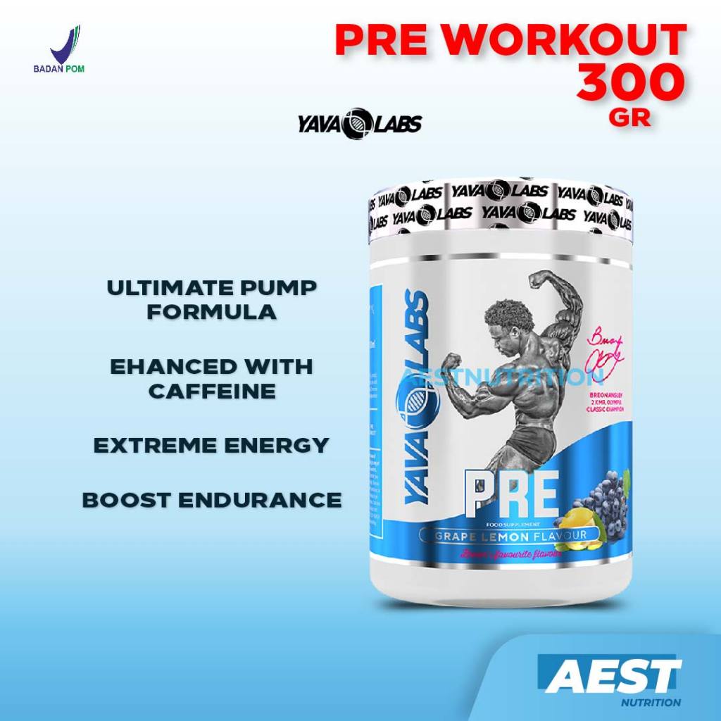 Yava Labs Pre Workout 300 gram YavaLabs PWO
