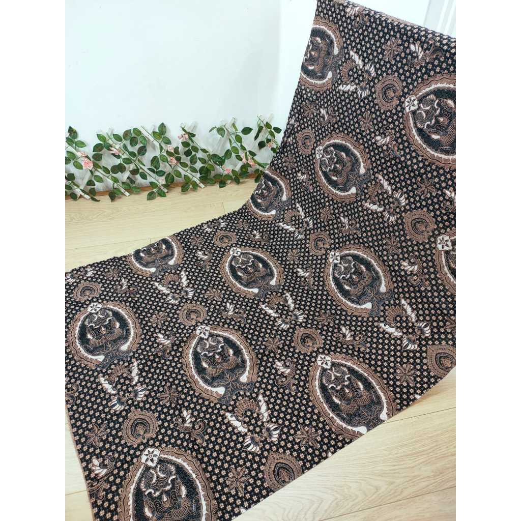 Kain Batik SOLO (Cabut) motif sogan ratu ratih