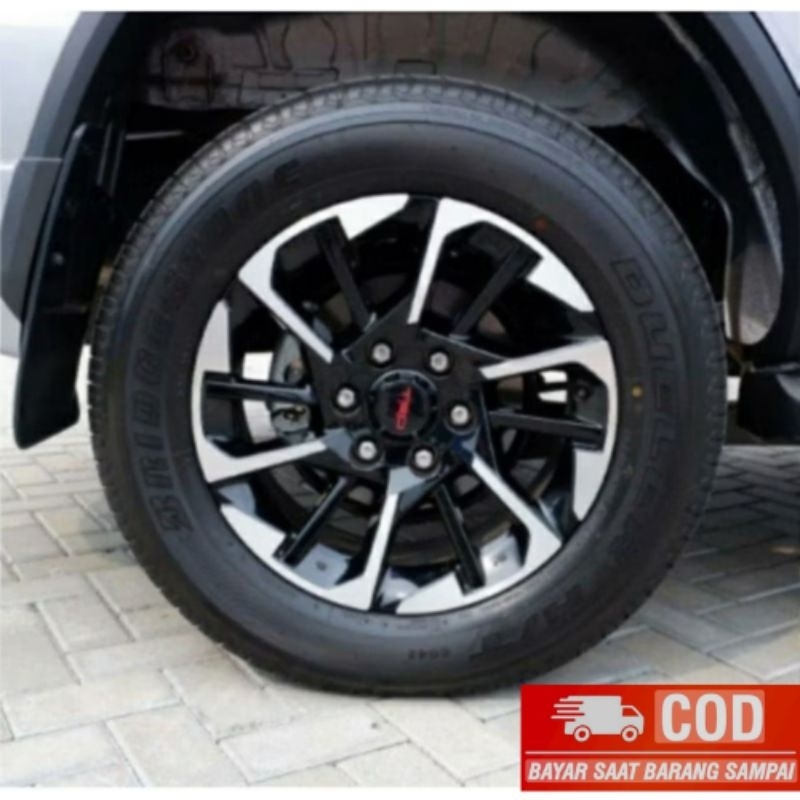 STIKER VELG FORTUNER TRD / FORTUNER GR 2.8 untuk 5 velg