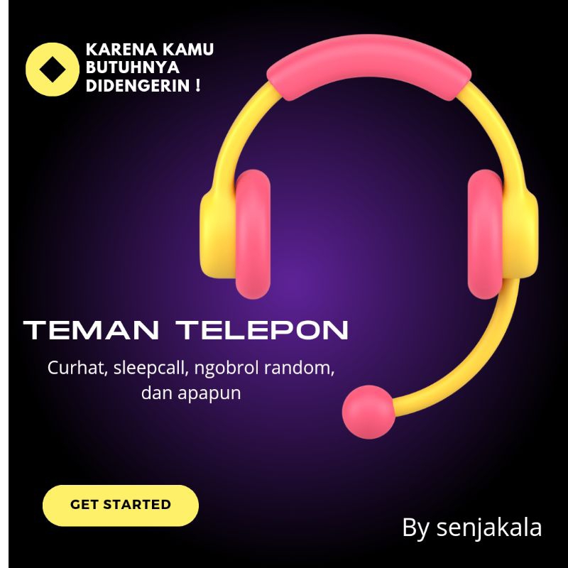 JASA TEMAN CURHAT SLEEPCALL HEALING CALL  NGOBROL RANDOM