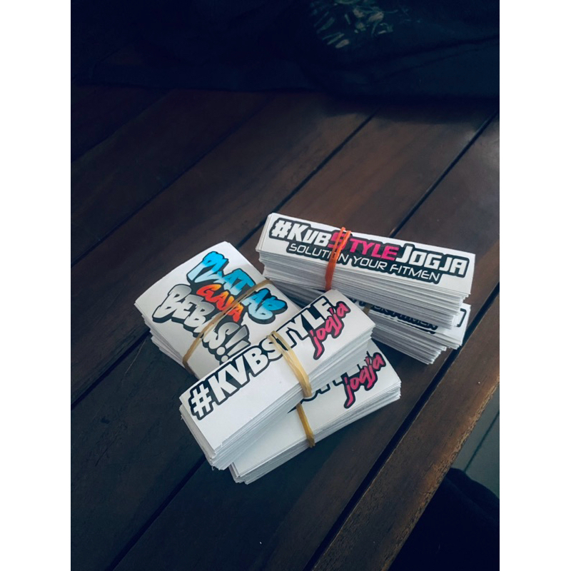 

Stiker #KvbStyleJogja original