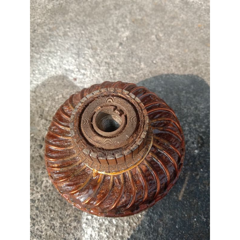 Angker dinamo magnet Yamaha U5 U7 v70 v75 Dobel stater electrik original baru lostpack