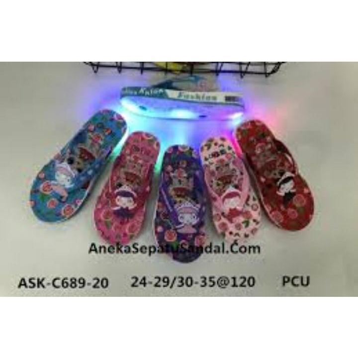 SANDAL HARIAN ANAK BERLAMPU PEREMPUAN