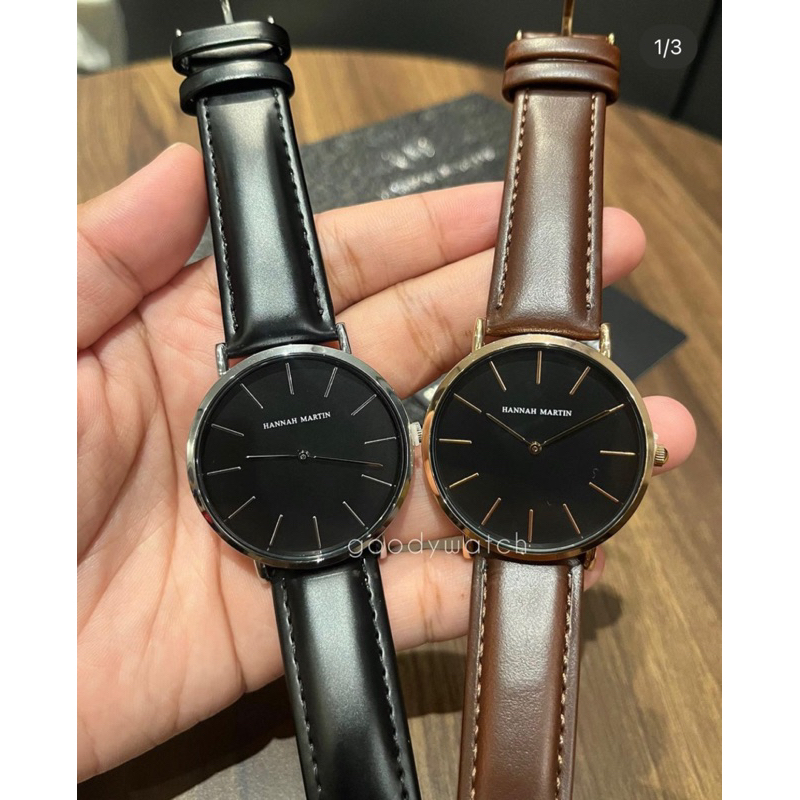 Jam Tangan Hannah Martin Kulit Original