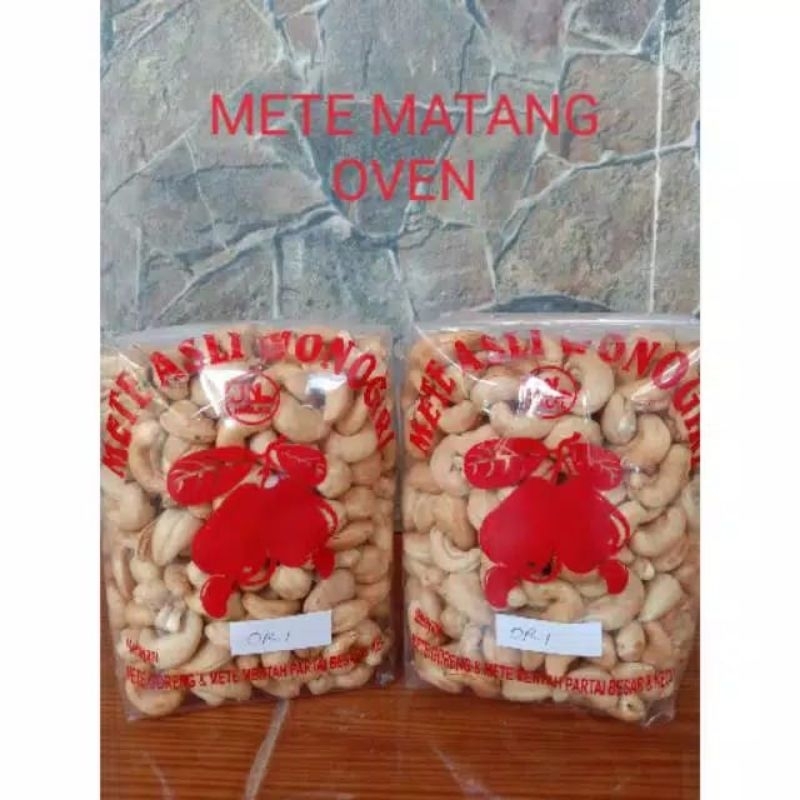 

Kacang mete oven (asli Wonogiri)