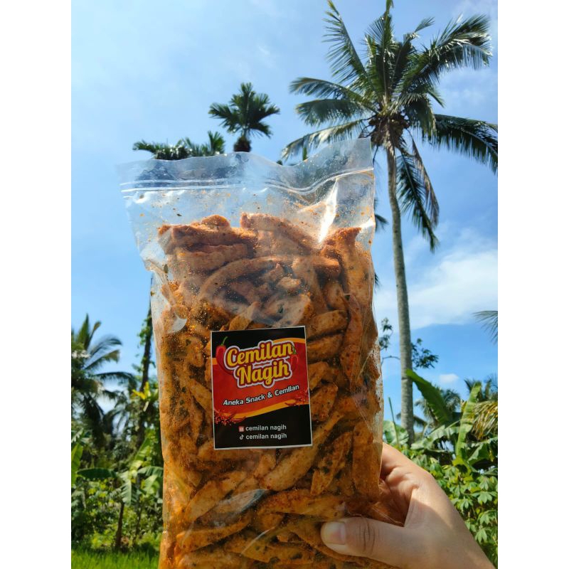 

Basreng pedas daun jeruk isi 500gram Basreng pedas daun jeruk Basreng pedas Basreng renyah Basreng kriuk 500gram