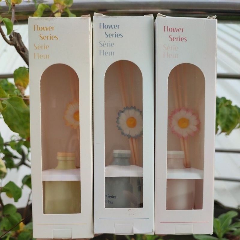 MINISO REED DIFFUSER FLOWER SERIES PENGHARUM RUANGAN AROMATERAPI SERI BUNGA MINISO 25ML