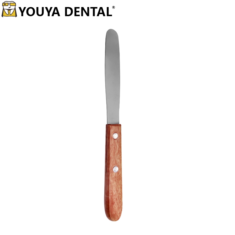 Dental spatula gips alginat spatle spatel pengaduk gypsum gipsum alginate kayu stone gigi
