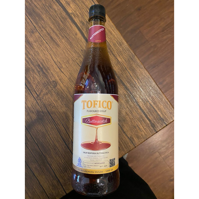 

Tofico Butterscotch Syrup 1L