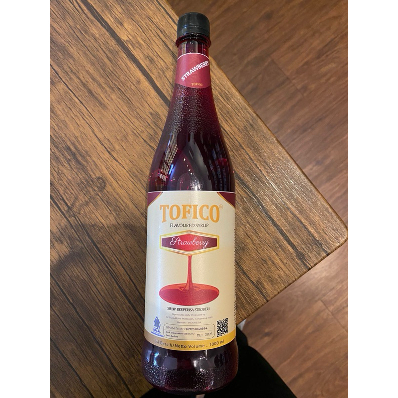

Tofico Strawberry Syrup 1L
