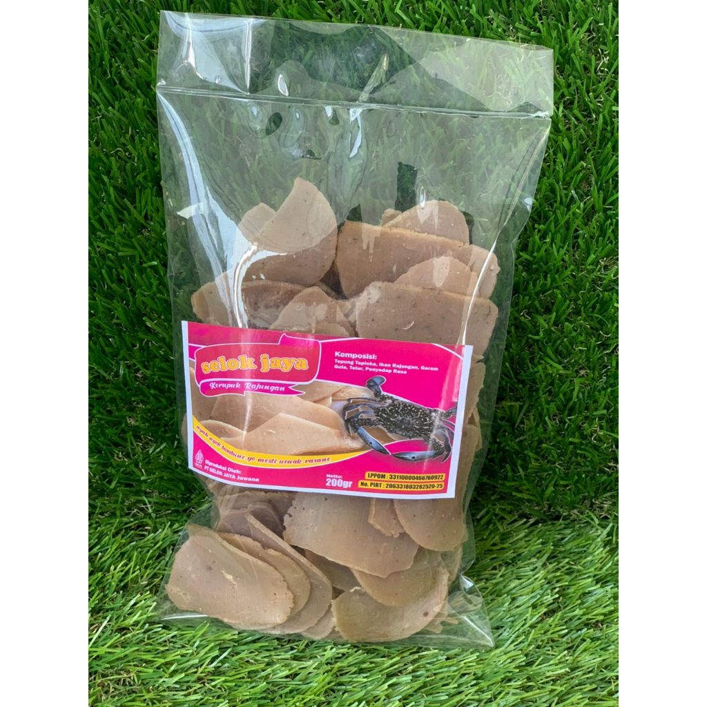 

Kerupuk Rajungan Selok Jaya (200 gr)