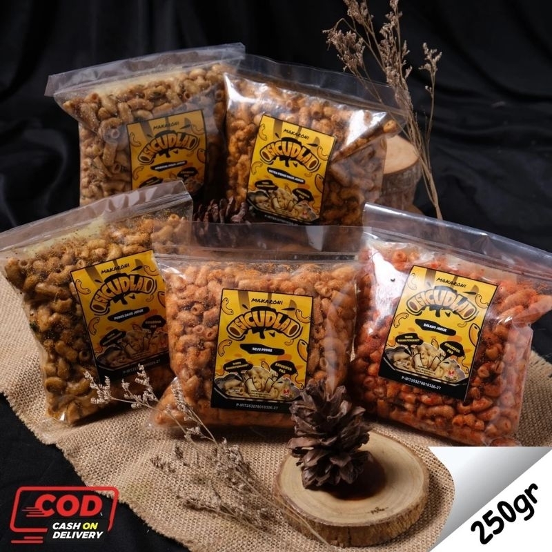 

Makaroni Bantet SICUDLA Cemilan khas Tasikmalaya 250gr