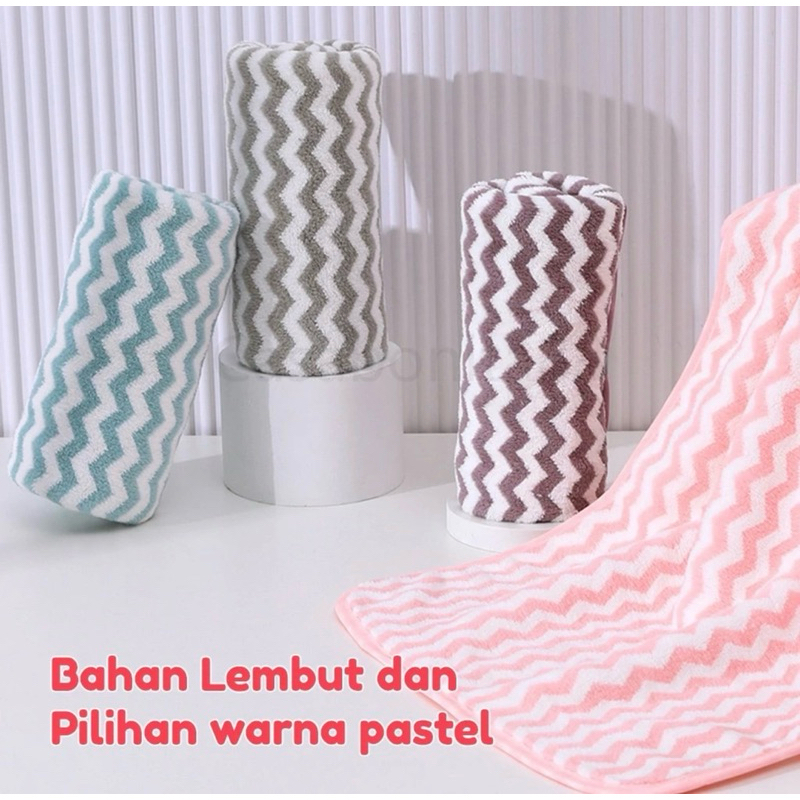 Tivana Home Handuk Mandi 70X140 Microfiber Towel Dewasa Handuk Polyester Felicity Handuk Towel