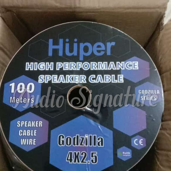 Kabel Speaker HUPER Godzilla 4x2.5 | 4 x 2.5 | 4 x 2 5 Original 100M