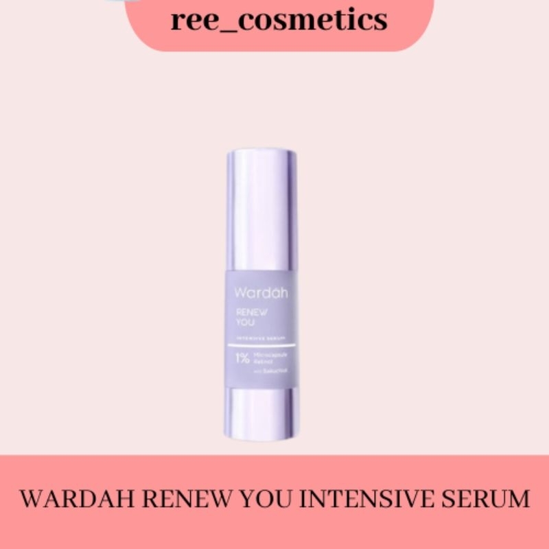 Wardah Renew You Anti Aging Intensive Serum | Anti Aging Serum Skincare Wardah
