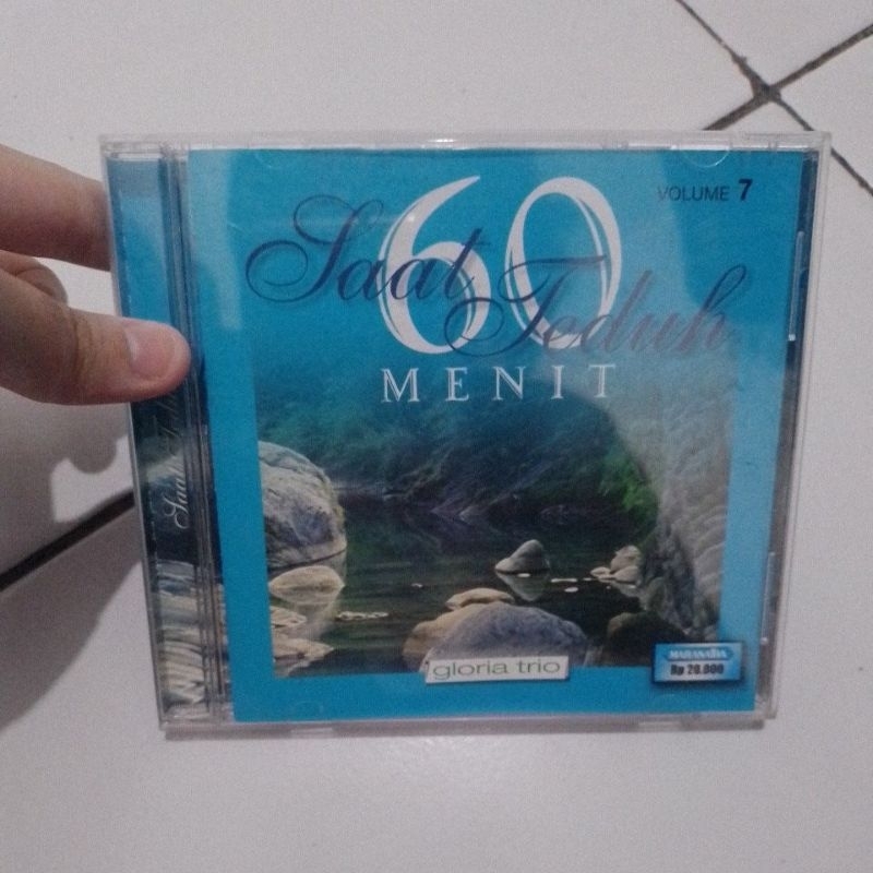 CD Saat Teduh 60 Menit Gloria Trio Volume 7 by Maranatha CD Lagu Rohani Cd Lagu Nasrani Gloria Trio