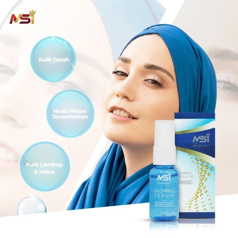 Atasi Flek Hitam SERUM GLOWING MSI ORIGINAL 100%